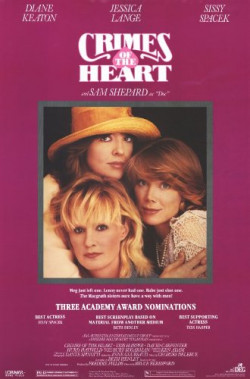 Plakát filmu Zločiny srdce / Crimes of the Heart