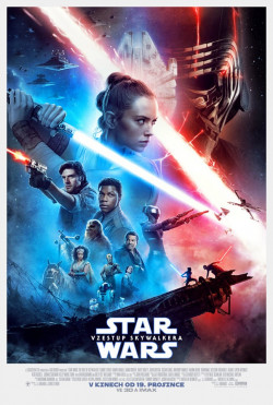 Český plakát filmu Star Wars: Vzestup Skywalkera / Star Wars: Episode IX - The Rise of Skywalker