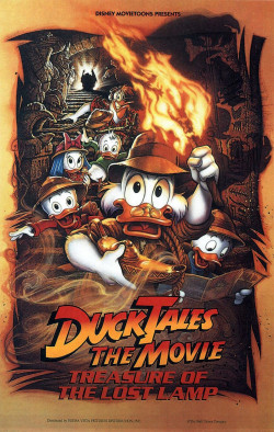 Plakát filmu Kačeří příběhy: Poklad ze ztracené lampy / DuckTales the Movie: Treasure of the Lost Lamp