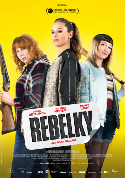 Český plakát filmu Rebelky / Rebelles