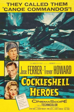 Plakát filmu Operace Frankton / The Cockleshell Heroes