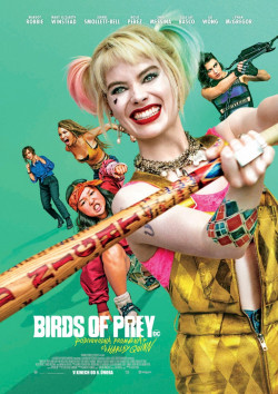 Český plakát filmu Birds of Prey (Podivuhodná proměna Harley Quinn) / Birds of Prey: And the Fantabulous Emancipation of One Harley Quinn