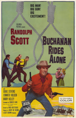Plakát filmu Osamělý jezdec Buchanan / Buchanan Rides Alone