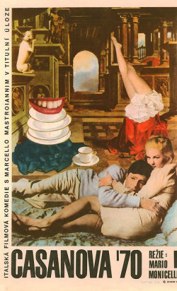 Český plakát filmu Casanova '70 / Casanova '70