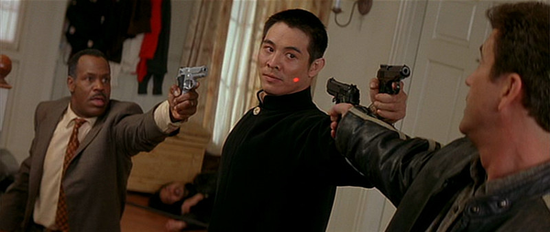 Jet Li, Danny Glover, Mel Gibson ve filmu Smrtonosná zbraň 4 / Lethal Weapon 4