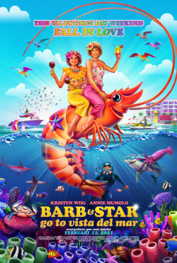Plakát filmu Barb a Star jedou do Vista del Mar / Barb and Star Go to Vista Del Mar