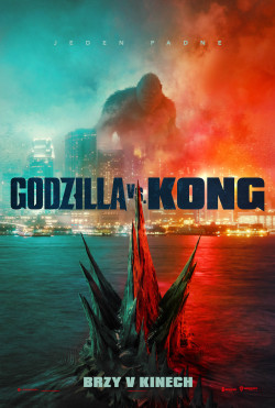 Český plakát filmu Godzilla vs. Kong / Godzilla vs. Kong