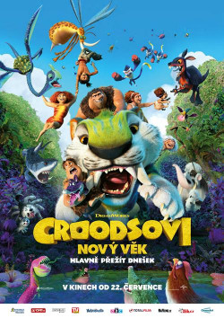 Český plakát filmu Croodsovi: Nový věk / The Croods: A New Age