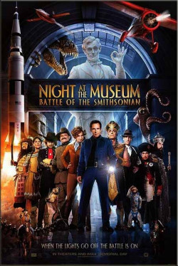Plakát filmu Noc v muzeu 2 / Night at the Museum: Battle of the Smithsonian