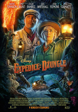 Český plakát filmu Expedice: Džungle / Jungle Cruise