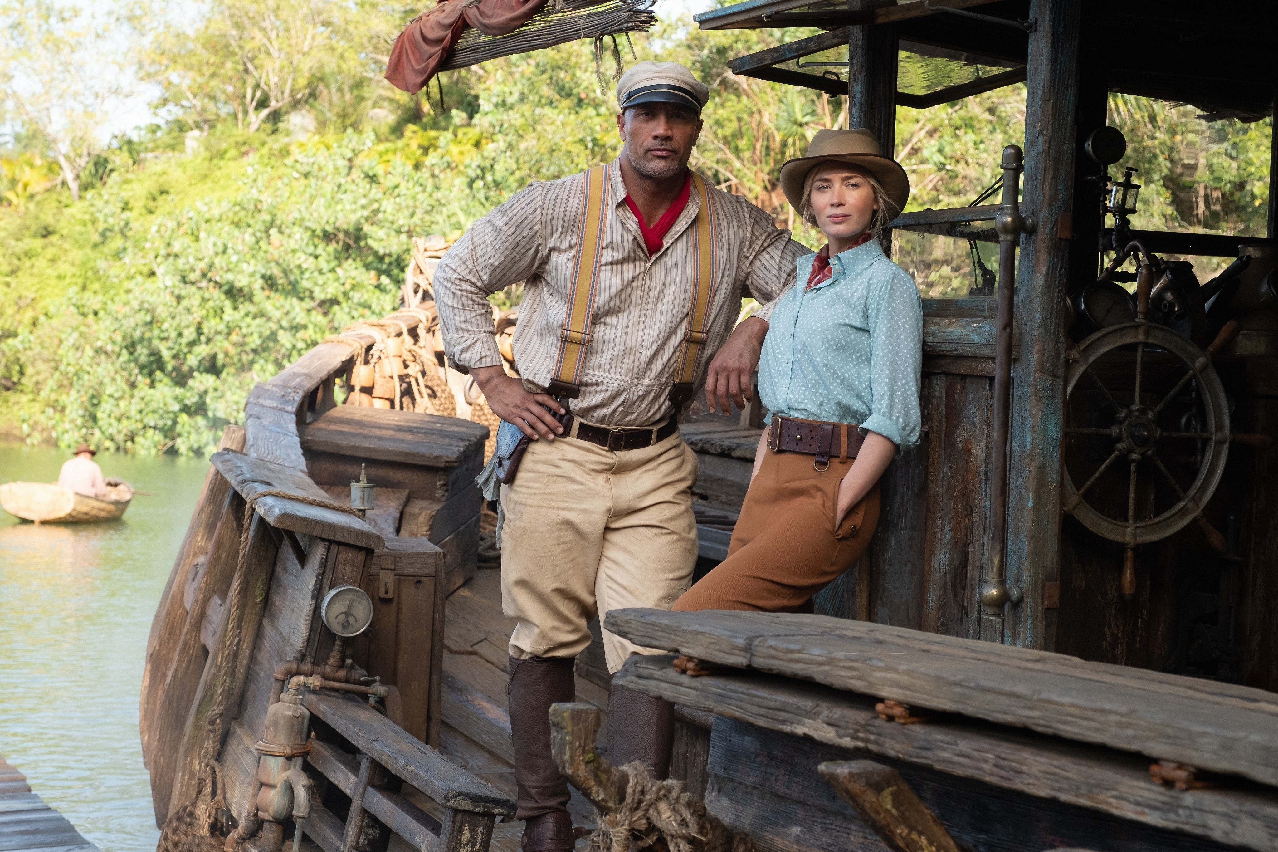 Dwayne Johnson, Emily Blunt ve filmu Expedice: Džungle / Jungle Cruise