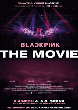 Český plakát filmu Blackpink: The Movie / Blackpink: The Movie