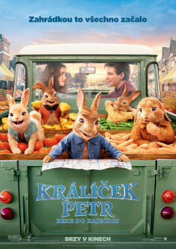 Český plakát filmu Králíček Petr bere do zaječích / Peter Rabbit 2: The Runaway