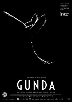 Český plakát filmu Gunda / Gunda