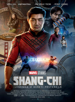 Český plakát filmu Shang-Chi a legenda o deseti prstenech / Shang-Chi and the Legend of the Ten Rings