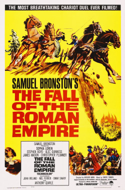 Plakát filmu Pád říše římské / The Fall of the Roman Empire