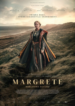 Český plakát filmu Margrete - královna severu / Margrete den første