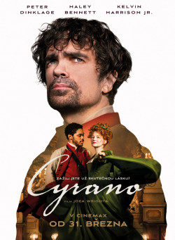 Český plakát filmu Cyrano / Cyrano