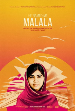 Plakát filmu Dal mi jméno Malála / He Named Me Malala