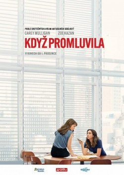 Český plakát filmu Když promluvila / She Said