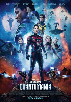Český plakát filmu Ant-Man a Wasp: Quantumania / Ant-Man and the Wasp: Quantumania