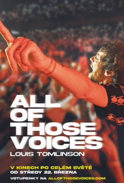 Český plakát filmu Louis Tomlinson: All of Those Voices / All of Those Voices