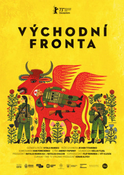 Český plakát filmu Východní fronta / Shidniy front