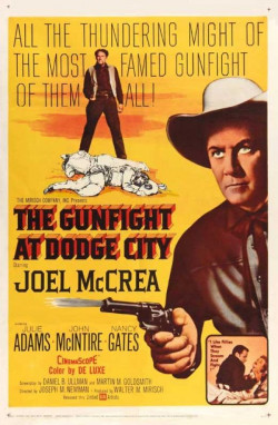 Plakát filmu Přestřelka v Dodge City / The Gunfight at Dodge City