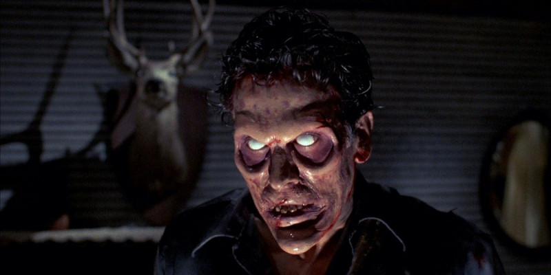 Bruce Campbell ve filmu Smrtelné zlo 2 / Evil Dead II