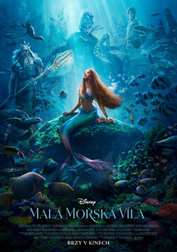 Český plakát filmu Malá mořská víla / The Little Mermaid