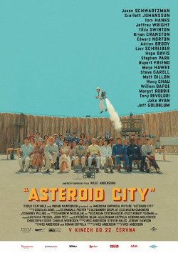 Český plakát filmu Asteroid City / Asteroid City