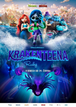 Český plakát filmu Krakenteena Ruby / Ruby Gillman, Teenage Kraken