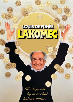 Český plakát filmu Lakomec / L'avare