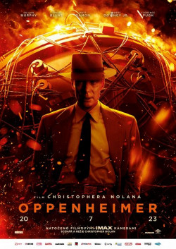 Český plakát filmu Oppenheimer / Oppenheimer