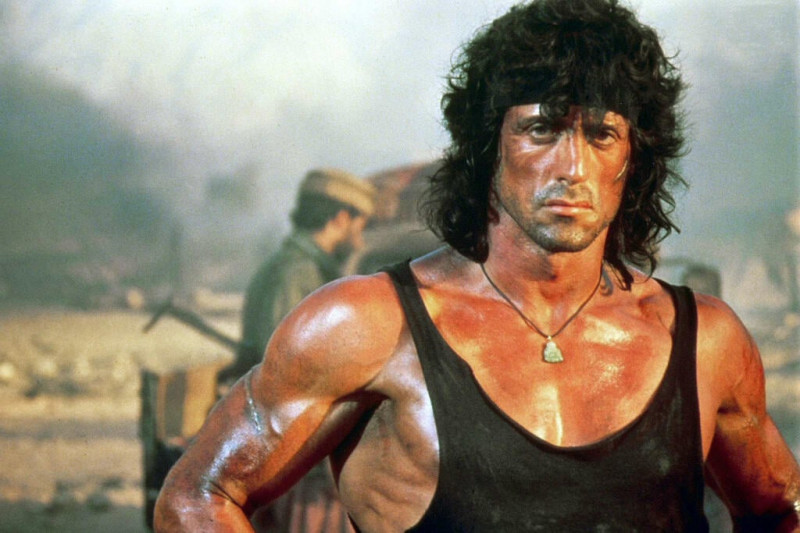 Sylvester Stallone ve filmu Rambo III / Rambo III