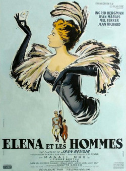 Plakát filmu Elena a muži / Elena et les hommes