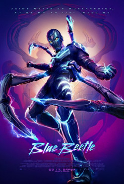 Český plakát filmu Blue Beetle / Blue Beetle