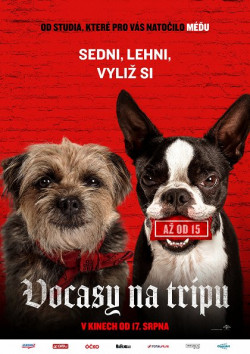 Český plakát filmu Vocasy na tripu / Strays