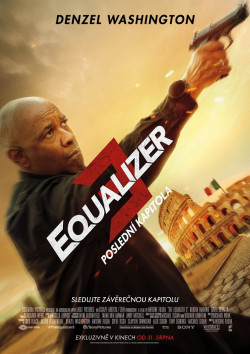 Český plakát filmu Equalizer 3: Poslední kapitola / The Equalizer 3