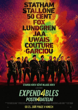 Český plakát filmu Expend4bles: Postr4datelní / Expend4bles