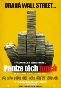 Český plakát filmu Peníze těch tupců / Dumb Money