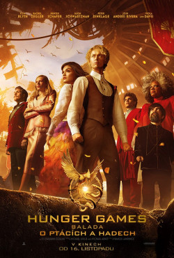 Český plakát filmu Hunger Games: Balada o ptácích a hadech / The Hunger Games: The Ballad of Songbirds & Snakes