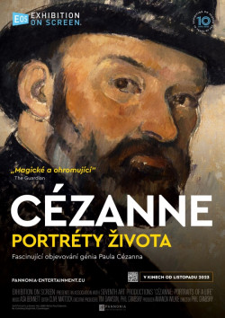 Český plakát filmu EOS: Cézanne - portréty života / Exhibition on Screen: Cézanne: Portraits of a Life