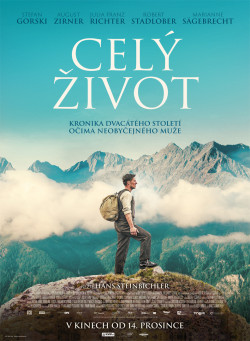 Český plakát filmu Celý život / Ein ganzes Leben