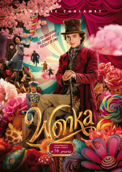 Český plakát filmu Wonka / Wonka