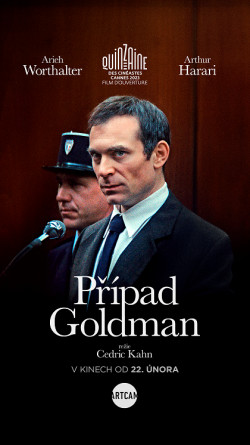 Český plakát filmu Případ Goldman / Le procès Goldman