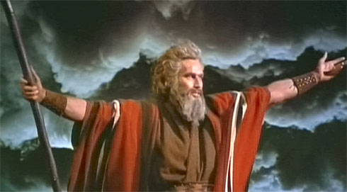 Charlton Heston ve filmu Desatero přikázání / The Ten Commandments
